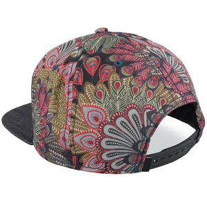 Casquette Snapback structurée à 6 panneaux avec visière plate et logo brodé 3D, casquette de baseball brodée personnalisée, fournisseur OEM en gros - Product Image 6