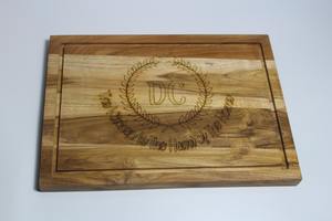 Planche à découper en bois d'acacia sur mesure, bloc de boucher en bois pour le meilleur prix de gros - Product Image 6