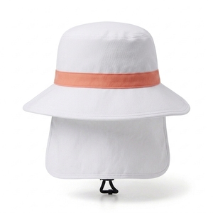OEM Custom Sun Hats Neck Flap Wide Brim Chin Strap Bucket <b>Caps</b> ODM Low MOQ Headwear Manufacturer Factory - Product Image 5