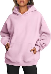 Sudadera con Capucha Extra Grande Unisex, Modelo 2026, Color Sólido, Felpa de Algodón, Diseño con Bolsillos, Corte Regular, para Otoño - Product Image 2