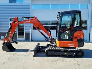 Excavadora pequeña de segunda mano Kubota KX057-4 U55-4, tamaños más pequeños kx057-4 kx080-4, pocas horas de trabajo, en venta - Product Image 2