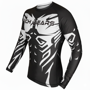 Camiseta de Compresión para Adultos, Sin Gi, para MMA y BJJ, Elástica, de Secado Rápido, 240g (84% Poliéster, 16% Elastano), Colores y Logotipo Personalizables - Product Image 2