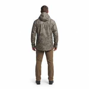 Chaqueta Impermeable de Caza de 3 Capas para Hombre, Diseño A-TACS Camo, Ropa Exterior Táctica, Chaqueta Impermeable Personalizada - Product Image 2