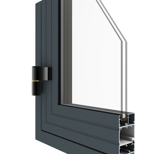 Sistema de Puerta Corredera y Abatible de Aluminio T5 Space Saving Hybrid XF55, Diseño 6063 para Villas Modernas - Product Image 6