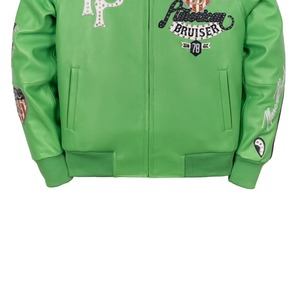 Design Leather <b>Jacket</b> High Quality Low Price Waterproof Breathable Leather <b>Jacket</b> Plus Sized <b>Men's</b> <b>Jacket</b> Breathable Oem - Product Image 4