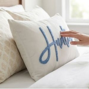 Housse de coussin rectangulaire en coton blanc brodée sur mesure avec le nom de chasseur, style classique, pour la décoration intérieure – Meilleure vente - Product Image 5