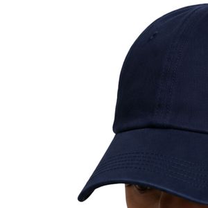 Casquette de baseball brodée bleu marine pour joueur de football, ajustable, en coton, style papa, sport décontracté, unisexe, personnalisable OEM ODM, vente en gros, directement de l'usine - Product Image 3