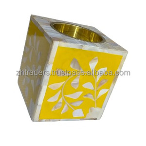 Brûleur d'encens de luxe en résine et nacre fait à la main Porte-bakhoor élégant Parfum de maison parfait pour le ramadan et les cadeaux de l'Aïd - Product Image 5