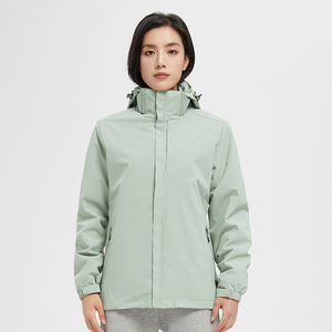 Vente en gros de coupe-vent unisexe personnalisé, imperméable, réfléchissant, épais, doux, en Taslon, à capuche, respirant, avec impression sérigraphique - Product Image 3