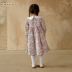 Ropa Modest Islámica de Manga Corta con Estampado Floral Ecológico, Bordado a Mano, Otoño, Venta al por Mayor, ODM OEM - DR4465 - Product Image 5