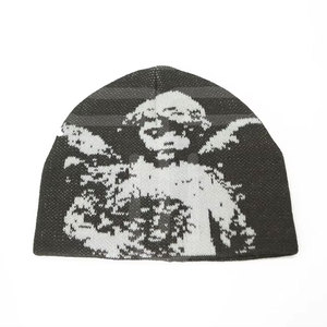 Premium Quality Fleece Lined Beanies Wholesale Custom Made Durable Lightweight <b>Warm</b> Comfortable Beanies for Winter Jacquard - Product Image 5