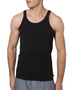Camiseta Deportiva de Tirantes para Hombre, Talla Grande, de Algodón/Fibra de Bambú, Estilo Urbano, Secado Rápido, Transpirable y Ecológica - Product Image 1