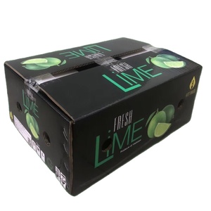 OEM 5-Layer Rectangle Shaped Folding Corrugated Board Paper Box 34*24*14cm Offset <b>Printing</b> Fruit Shipping Recycled <b>Materials</b> Air - Product Image 5