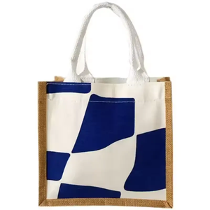 Bolsa de Yute Resistente para el Mercado de Agricultores, Compras y Viajes - Product Image 1