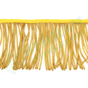 OEM Gold Bullion Fringe <b>Trim</b> Customized Bullion <b>Tassel</b> Fringe Plated Bullion and Mylar Thread <b>Trim</b> <b>Tassel</b> Fringe Liturgical Use - Product Image 1