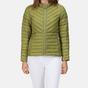OEM Factory Prices Women's Customized Heated Eco-Friendly <b>Quilted</b> Puffer Coat Jacket Nylon Lining Waterproof Breathable Casual - Product Image 1