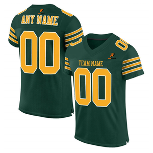 Nouveau style tendance Maillot de football américain Grande taille Respirant Nom d'équipe personnalisé Marque personnalisée Anti-bactérien Personnalisable - Product Image 4