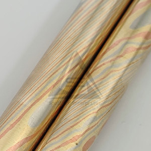 Professional Made Latest Design Mokume Round <b>Bars</b> New Arrival Light <b>Weight</b> Mokume Round <b>Bars</b> - Product Image 5