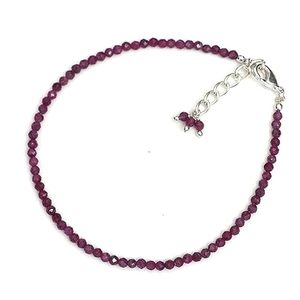 Boucles d'oreilles en pierres précieuses de rubis naturelles, perles en cuivre, écologiques, unisexes, pour les occasions professionnelles et de mariage - Product Image 6