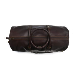 Sac de voyage convertible en cuir véritable de luxe léger avec compartiment à chaussures pour homme, imperméable et de haute qualité - Product Image 5