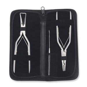 Kit de Herramientas Personalizadas para Extensiones de Cabello, Alicates para Microperlas, Alicates de Apertura con Empuñadura de Goma para Uso en Salón por anaaif enterprises - Product Image 4