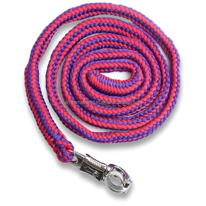 Laisse pour cheval en PVC résistant au froid, personnalisable avec logo, modèle rouge, corde d'équitation imperméable pour l'entraînement, l'équitation et la bridonnerie - Product Image 4
