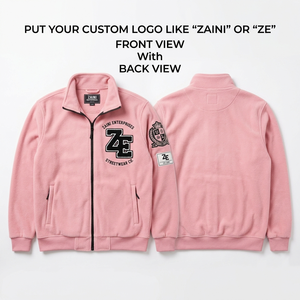 <b>Men</b> 240g Premium Sherpa Polar Fleece <b>Jacket</b> Mint Black Contrast Panel Custom Embroidery Embossed Logo OEM ODM Waterproof <b>Jacket</b> - Product Image 1