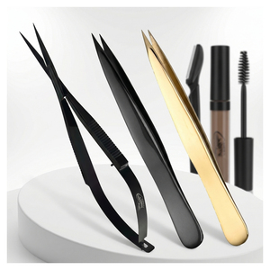 Ensemble de ciseaux à ressort pointus, ciseaux de beauté à pointe fine, ciseaux professionnels en acier inoxydable pour la broderie - Product Image 1