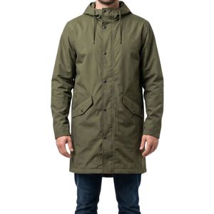 Manteaux de pluie industriels haute performance, coupe-vent, style trench, bleu marine, robustes, avec coutures thermosoudées, pour l'extérieur - Product Image 4
