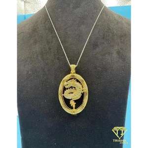 จี้มังกรในตำนาน เงินแท้ 925 ชุบทอง ประดับเพชร VVS ผลิตในห้องปฏิบัติการ สไตล์ฮิปฮอป ของขวัญสำหรับทุกเพศ - Product Image 4