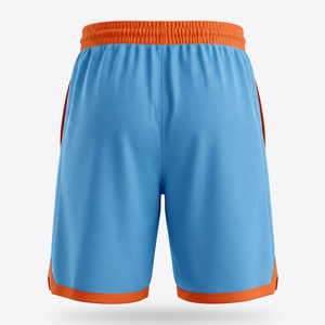 Pantalones Cortos de Baloncesto para Hombre, Casuales, Deportivos, de Malla, 100% Poliéster, Ecológicos, de Secado Rápido, para Correr - Product Image 6