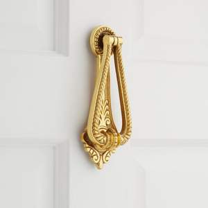 Bourrelet de porte en laiton massif pur, moulé, robuste, pour entrée principale, style antique - Product Image 4