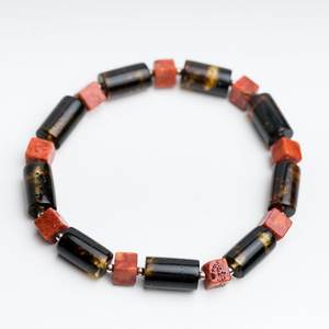 Pulsera de Resina Acrílica Hecha a Mano, Joyería Elástica con Cuentas, Regalo de Moda para Mujeres y Niñas - Product Image 2