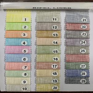 Tela de Algodón de Primera Calidad para Camisería con Sensación de Lino, Tejido Liso Teñido, Estilo Slub, para Vestidos, Uso Internacional en la Industria Textil - Product Image 1