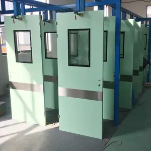 USPGMPおよび医薬品クリーンルームドア用のモジュラークリーンルームドアの機能とスタイル手動ドア