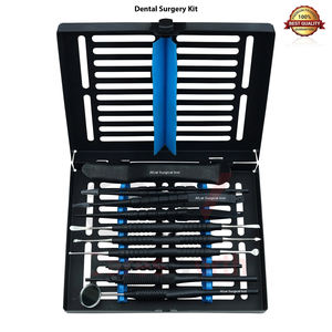 Kit de Cirugía Oral Periodontal Dental, Manual, de Acero Inoxidable, 11 Piezas, Recubrimiento TEF LON, Certificado CE por Afzal Surgical Instruments - Product Image 1