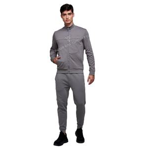 Conjunto Deportivo de Invierno de Alta Calidad con Cierre de Cremallera, Unisex, para Correr, de Dos Piezas, 100% Algodón para Hombre - Product Image 1