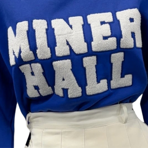 เสื้อสเวตเชิ้ต Zeta Phi Beta Sorority Fleece Miner Hall สำหรับผู้หญิง สีน้ำเงิน ตัวอักษรกรีก ปกคอพับได้ ปรับแต่งได้ ใส่สบาย เหมาะสำหรับฤดูหนาว - Product Image 3