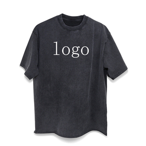 เสื้อยืดโอเวอร์ไซส์สไตล์ฮิปฮอป ผ้าวินเทจฟอกสี ทรงหลวม แห้งเร็ว ไม่หดตัว  ไซส์พลัส  สำหรับผู้ชายและผู้หญิง  ผ้าเจอร์ซีย์ ระบายอากาศได้ดี - Product Image 3