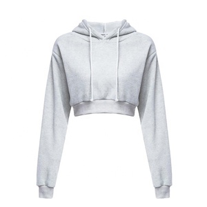 Sudadera Corta Oversize de Alta Calidad para Mujer, con Logotipo Personalizado ODM, Manga Larga, Informal, para Invierno, Técnica Tie Dye - Product Image 2