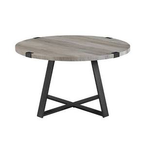 Mesa de Centro Redonda de Vidrio Templado con Base Dorada de Lujo para Hotel, Restaurante, Sala de Estar - Product Image 2