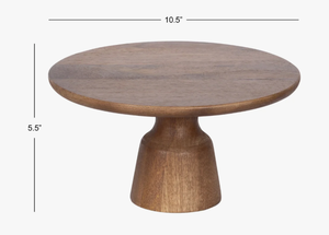 Nouvelle Arrivée : Présentoir à Gâteaux Rond en Bois Écologique Moderne avec Base Conique pour Buffets d'Hôtel et Traiteur - Product Image 2