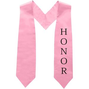 2025 personnalisé adulte couleur unie graduation étole brodé imprimé châle ceintures pour la fête - Product Image 1