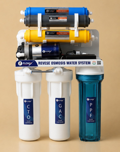 Under Sink <b>Reverse</b> <b>Osmosis</b> Water <b>System</b> 5 Stages TDS Monitoring 24W Electric 10 25 35 LPH Flow Rate Plastic Water Purification - Product Image 2