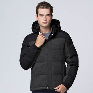 Chaquetas de Invierno Personalizadas para Hombre OMMIZ de Alta Calidad, con Cierre de Cremallera XT y Estiramiento Mecánico, 100% Poliéster, Venta al Por Mayor de Fábrica - Product Image 3