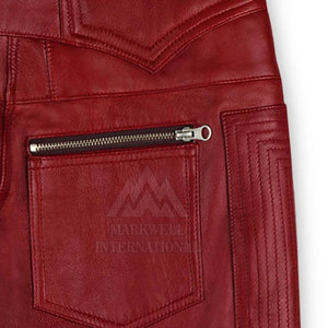 กางเกงหนังผู้ชายขายดี ผลิตจากโรงงาน ขายส่ง คุณภาพดีที่สุด - Product Image 6