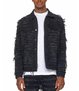 Veste en jean de haute qualité pour hommes, offrant chaleur et confort comme une veste d'hiver haut de gamme - Product Image 1