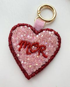 Designer Beaded Keychain Cute Decorative Charm for Daily Use At <b>Cheap</b> Price - Product Image 1