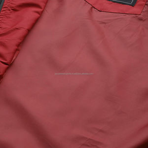 Varsity <b>Jacket</b>, Has a Mock Collar, 3 Pockets, Zip Closure, Long Sleeves, Embroidered Detail, <b>Straight</b> Hem, and Polyester - Product Image 2