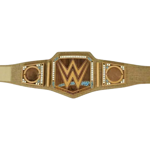 Ceinture de champion WWE Premium, ceinture de lutte dorée avec logo W emblématique, design personnalisé de haute qualité pour collectionneurs et fans - Product Image 2